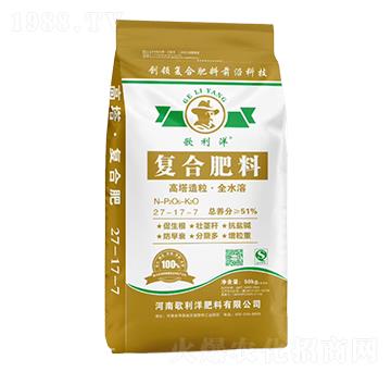 高塔造?！と軓?fù)合肥料27-17-7-歌利洋