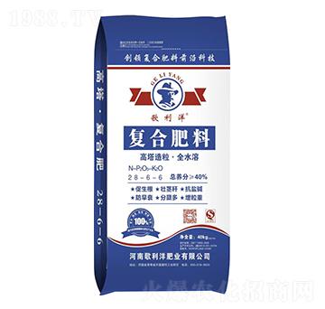 高塔造粒·全水溶復(fù)合肥料28-6-6-歌利洋